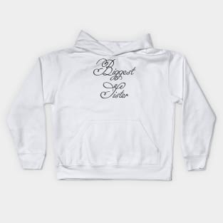 Biggest sister Kids Hoodie